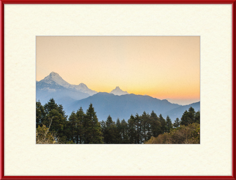 The Annapurna Range, Nepal - Great Pictures Framed