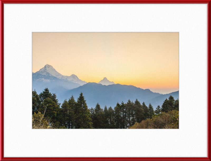 The Annapurna Range, Nepal - Great Pictures Framed