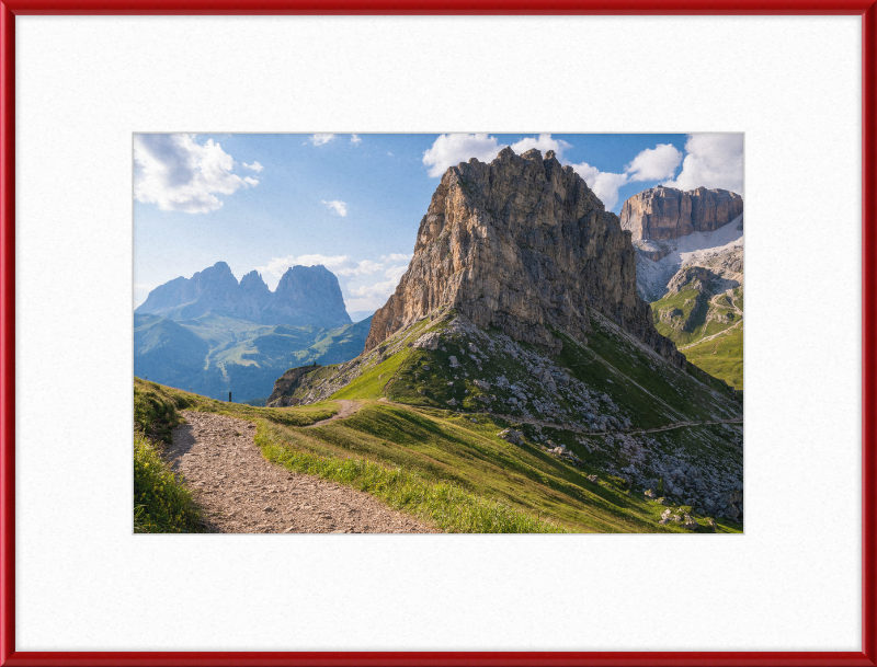 Passo Pordoi - Great Pictures Framed