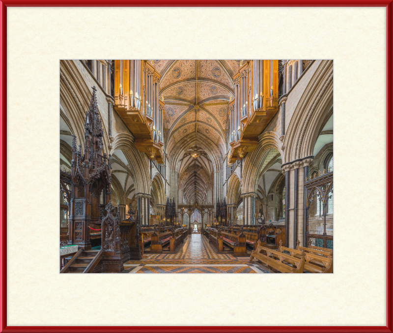 Worcester Cathedral Choir, Worcestershire, UK - Great Pictures Framed