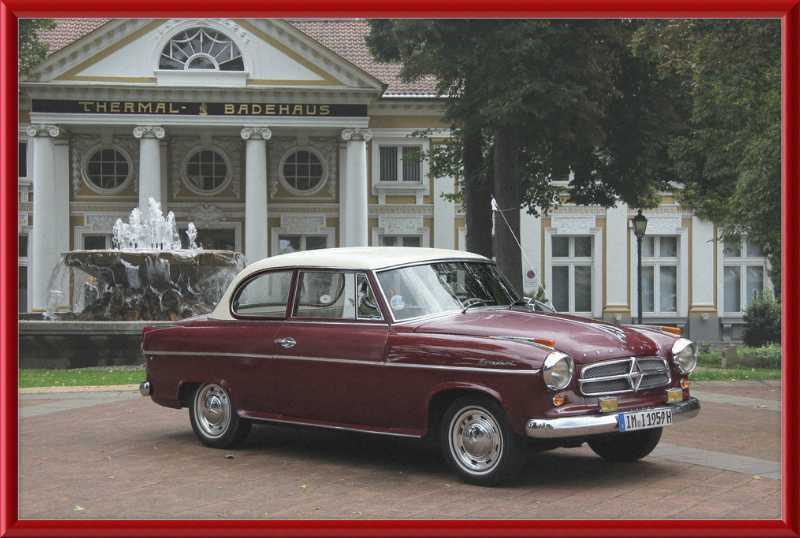 A Borgward Isabella - Great Pictures Framed