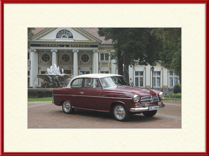 A Borgward Isabella - Great Pictures Framed