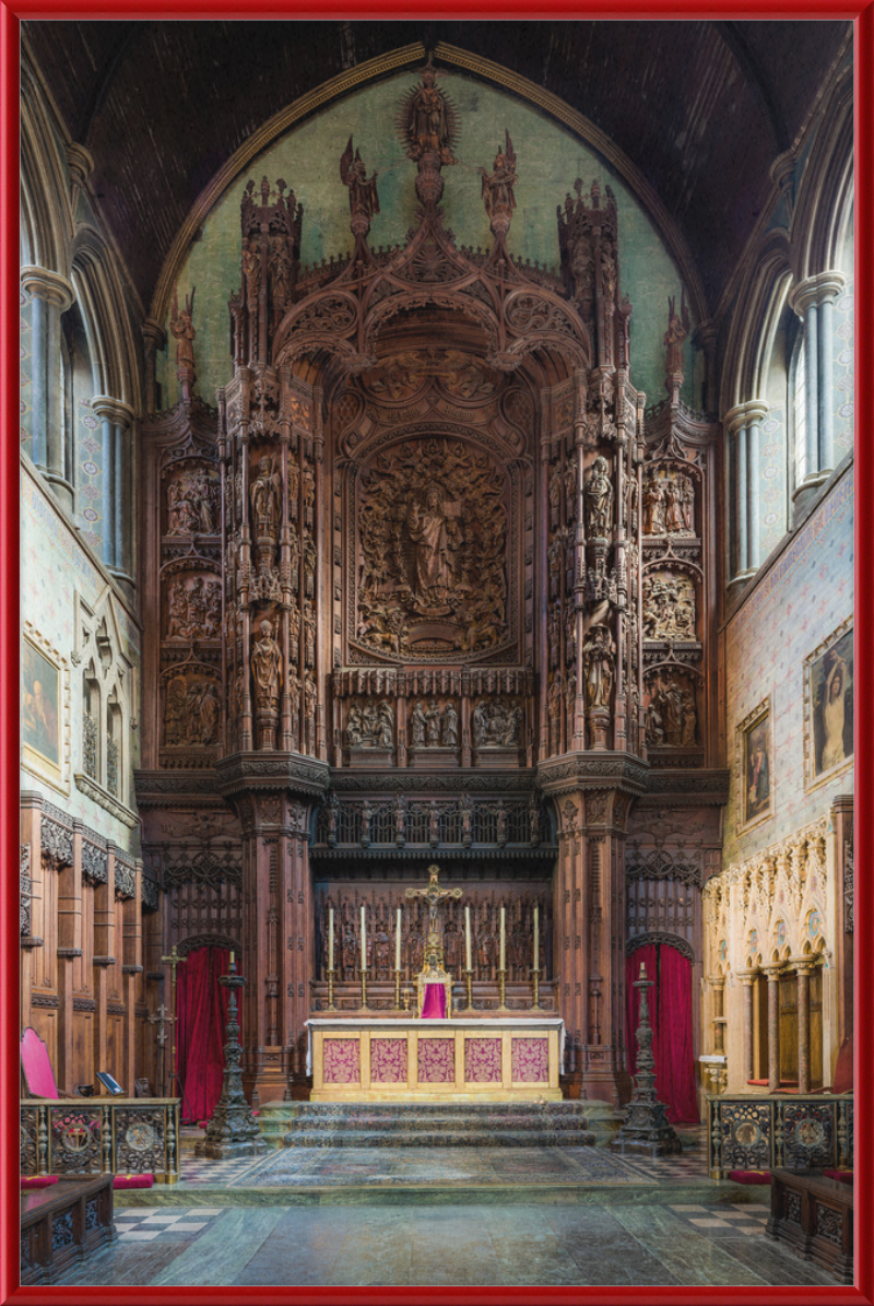 St Cuthbert's Church Philbeach Gardens Reredos, London, UK - Great Pictures Framed