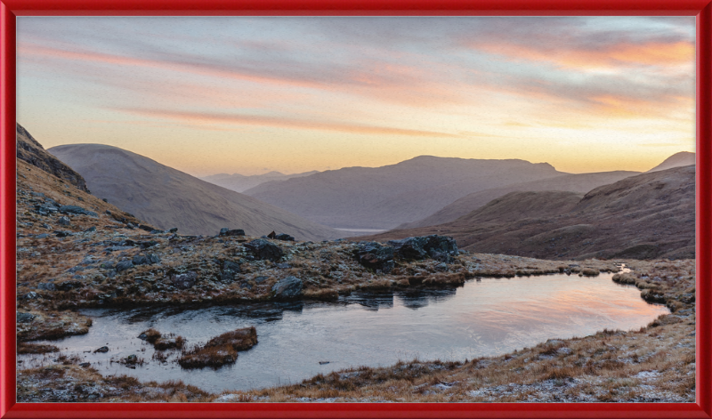 A Small Loch in the Scottish Highlands - Great Pictures Framed