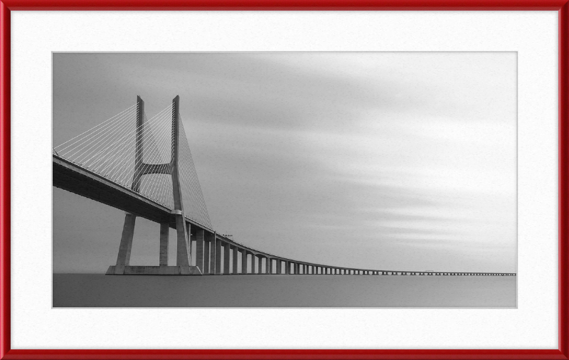 Vasco da Gama Bridge - Great Pictures Framed