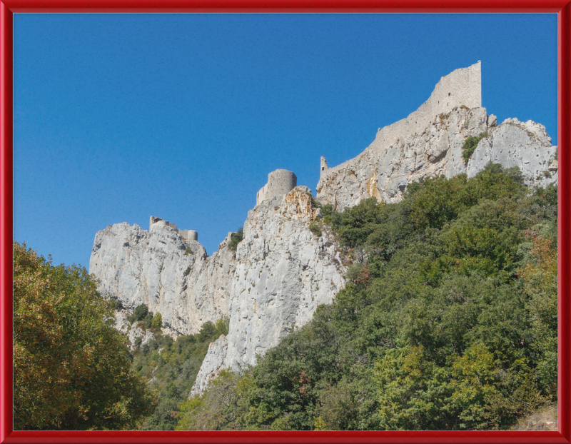 Château de Peyrepertuse - Great Pictures Framed