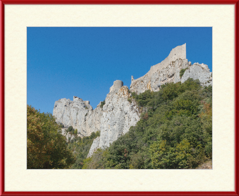 Château de Peyrepertuse - Great Pictures Framed