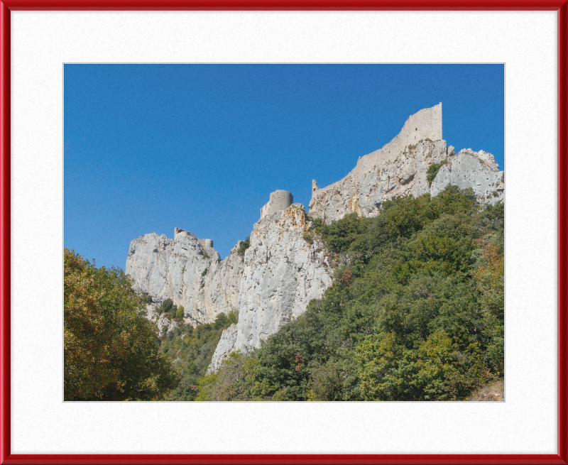 Château de Peyrepertuse - Great Pictures Framed