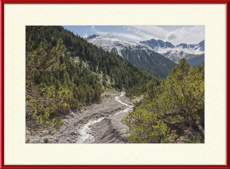 Bergtocht van S-charl naar Alp Sesvenna - Great Pictures Framed