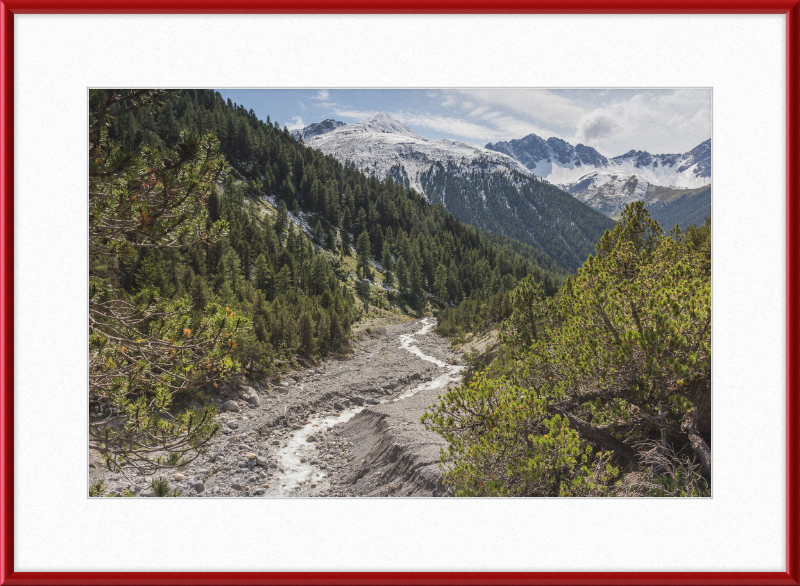 Bergtocht van S-charl naar Alp Sesvenna - Great Pictures Framed