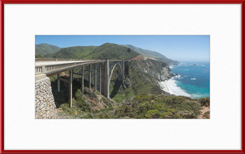 The Bixby Creek Canyon Bridge - Great Pictures Framed