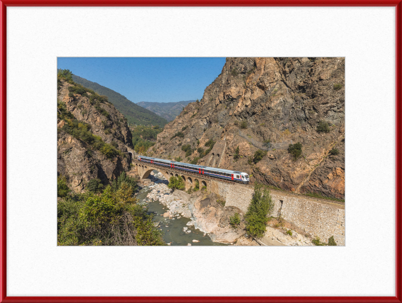 A Train between Bolkuş and Karabük - Great Pictures Framed