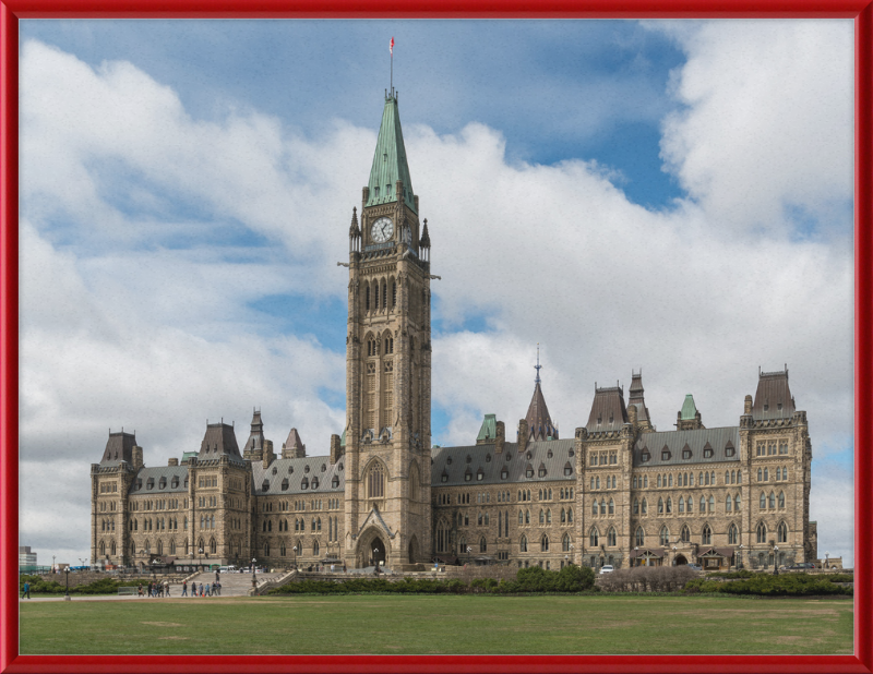 The Parliament of Canada - Great Pictures Framed