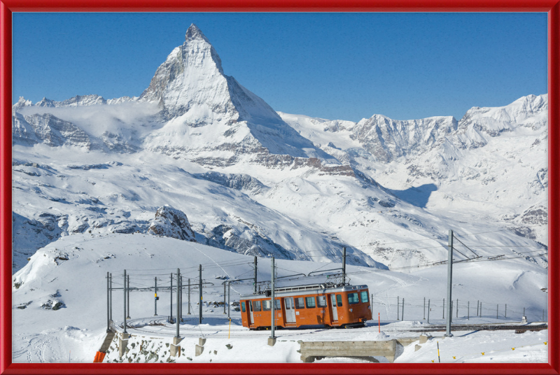 The Gornergrat Railway - Great Pictures Framed