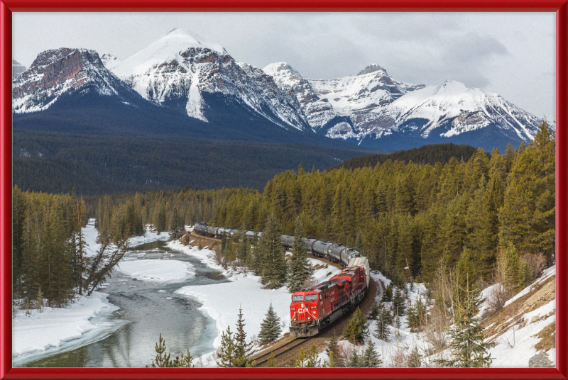 The AC4400CW on Morant's Curve - Great Pictures Framed