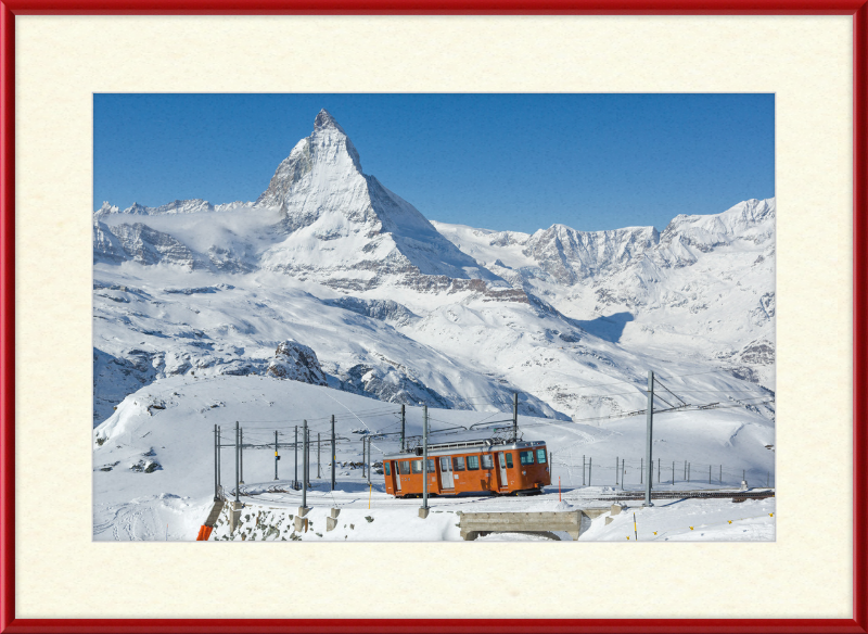 The Gornergrat Railway - Great Pictures Framed