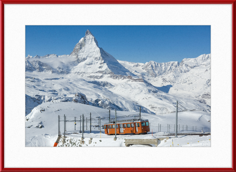 The Gornergrat Railway - Great Pictures Framed