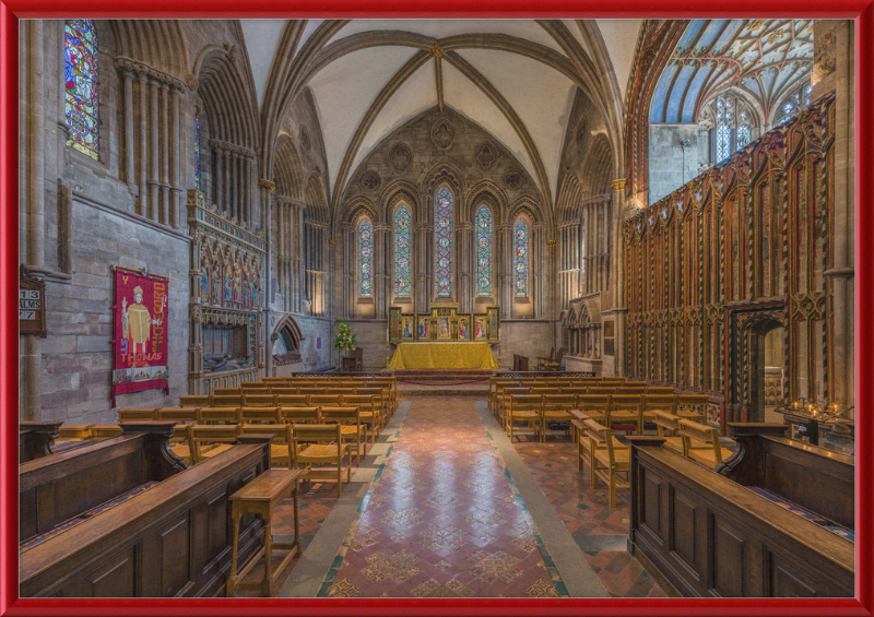 Hereford Cathedral Lady Chapel, Herefordshire, UK - Great Pictures Framed