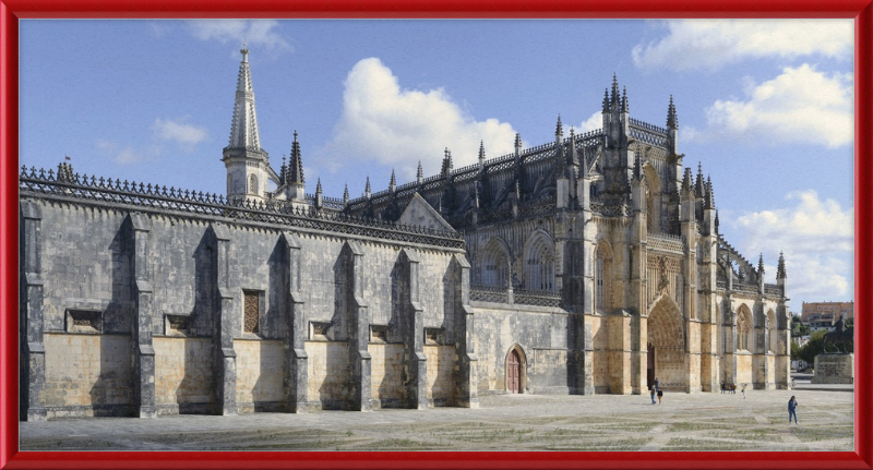 Monastery of Batalha - Great Pictures Framed