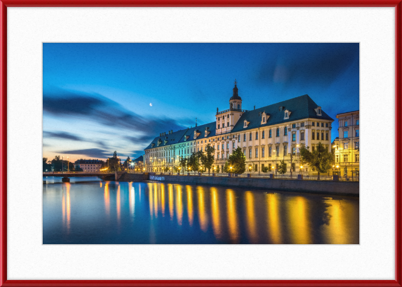 Wroclaw University in the Morning - Great Pictures Framed