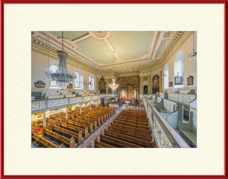 St Marylebone Parish Church Interior 1, London, UK - Great Pictures Framed