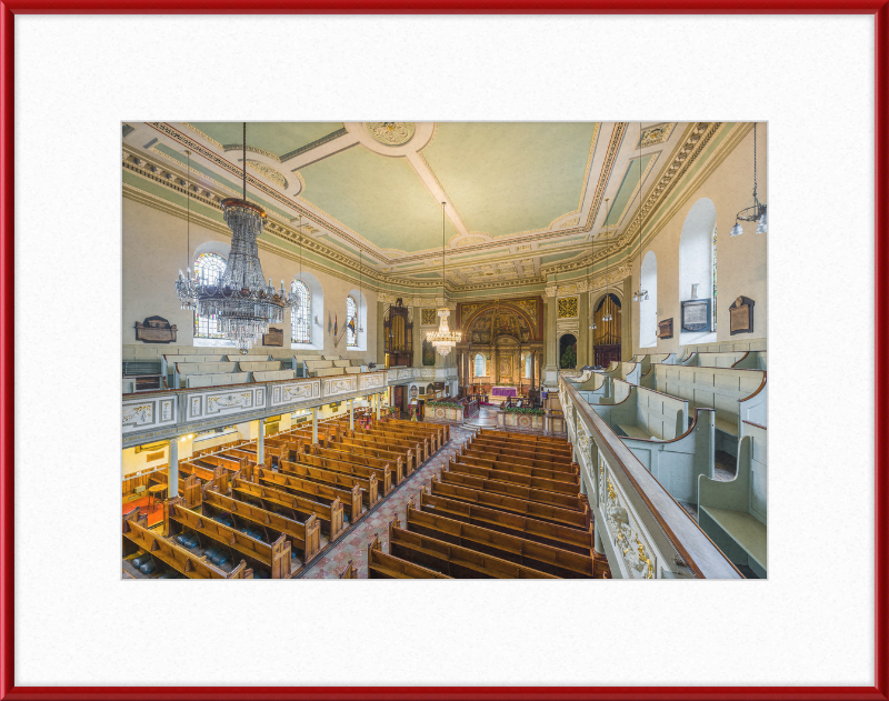St Marylebone Parish Church Interior 1, London, UK - Great Pictures Framed