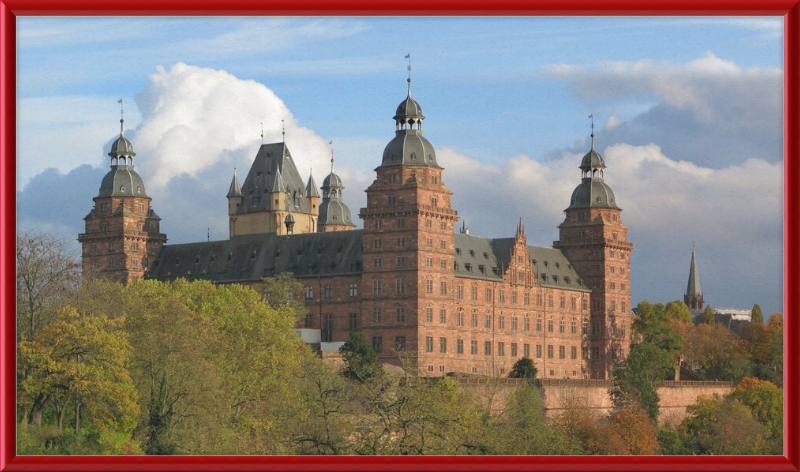 Schloss Johannisberg (Aschaffenburg) II - Great Pictures Framed