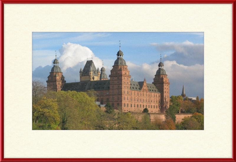Schloss Johannisberg (Aschaffenburg) II - Great Pictures Framed