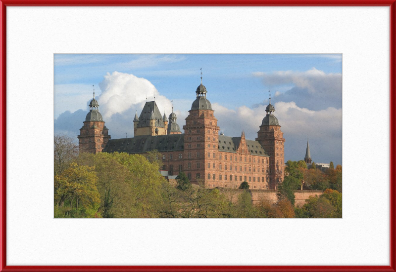 Schloss Johannisberg (Aschaffenburg) II - Great Pictures Framed