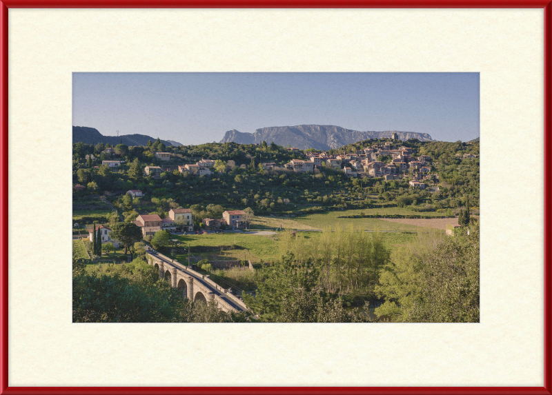 Village of Vieussan, Hérault, France - Great Pictures Framed