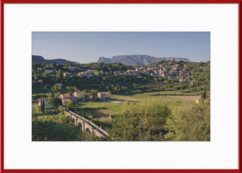Village of Vieussan, Hérault, France - Great Pictures Framed