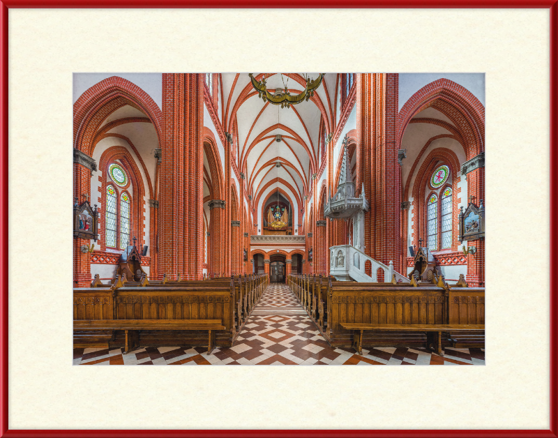 The Interior of the Church of Saint Marie in Palanga, Lithuania - Great Pictures Framed