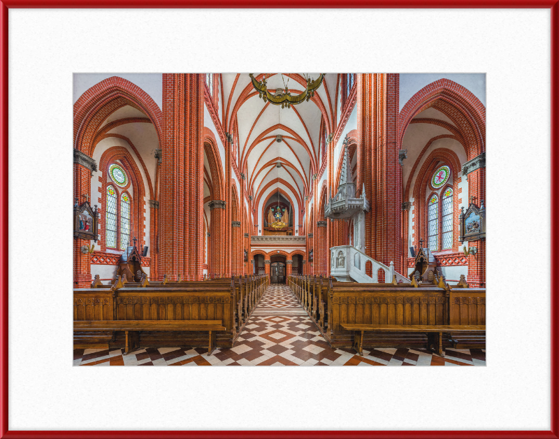 The Interior of the Church of Saint Marie in Palanga, Lithuania - Great Pictures Framed