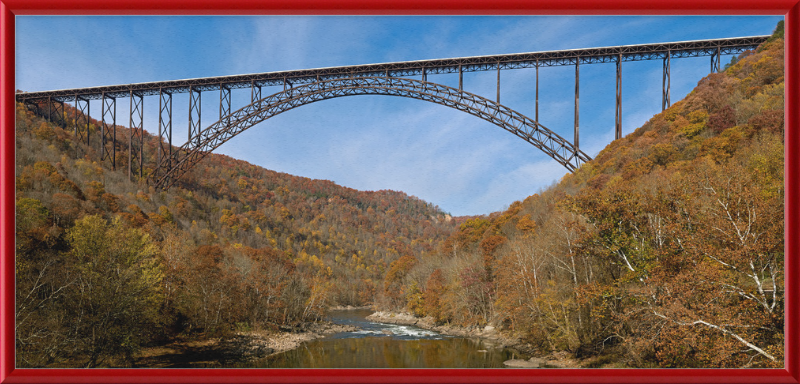 New River Gorge Bridge - Great Pictures Framed