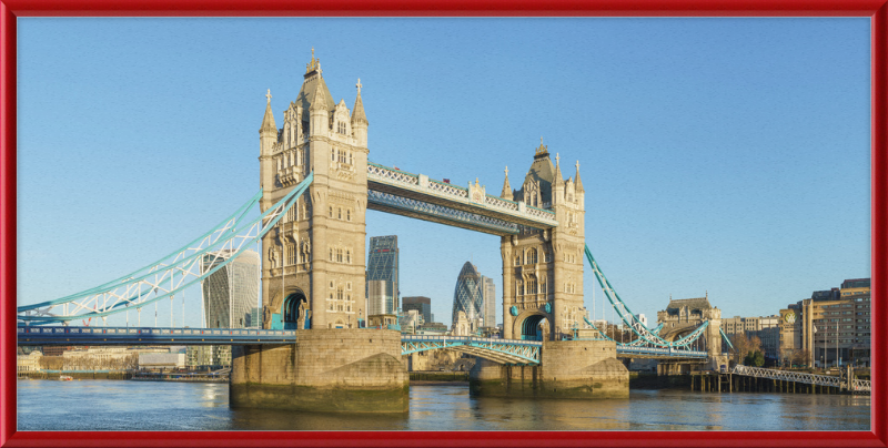 Tower Bridge from Shad Thames - Great Pictures Framed