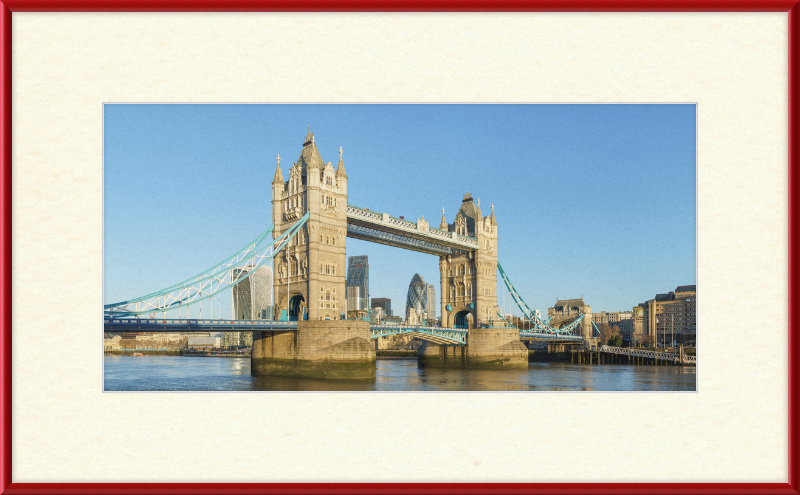 Tower Bridge from Shad Thames - Great Pictures Framed