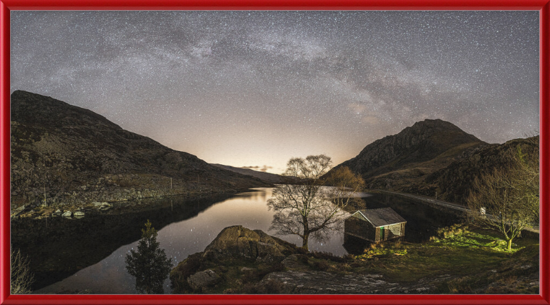 Llyn Ogwen Milky Way - Great Pictures Framed