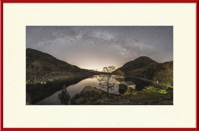 Llyn Ogwen Milky Way - Great Pictures Framed