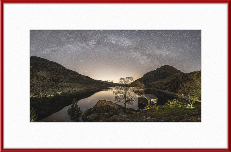 Llyn Ogwen Milky Way - Great Pictures Framed