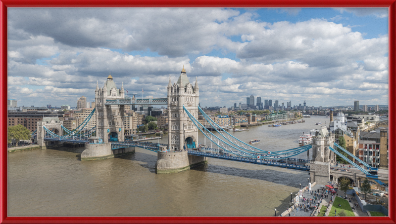 Tower Bridge from London City Hall - Great Pictures Framed