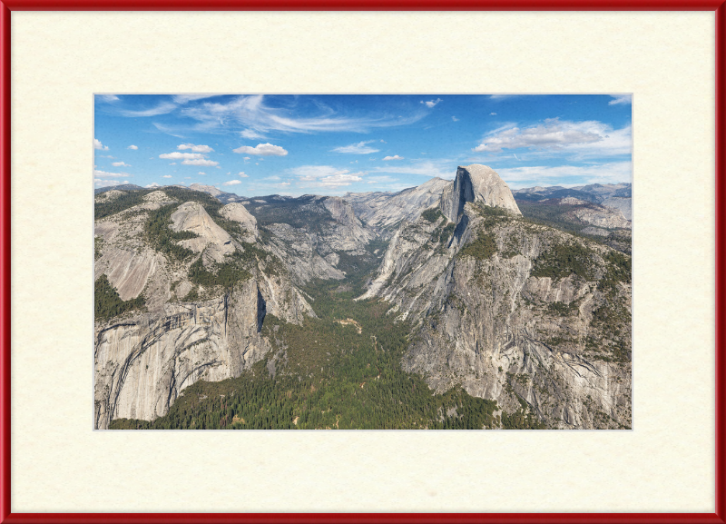 Half Dome in Eastern Yosemite Valley - Great Pictures Framed