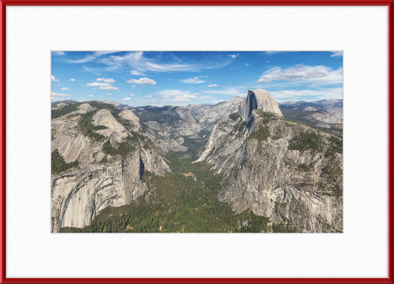 Half Dome in Eastern Yosemite Valley - Great Pictures Framed