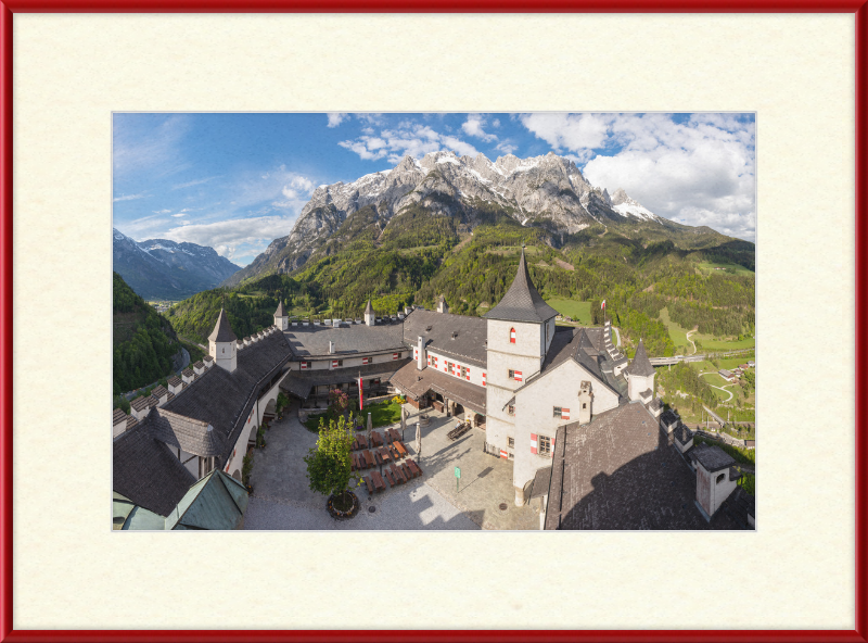 Hohenwerfen Castle - Great Pictures Framed