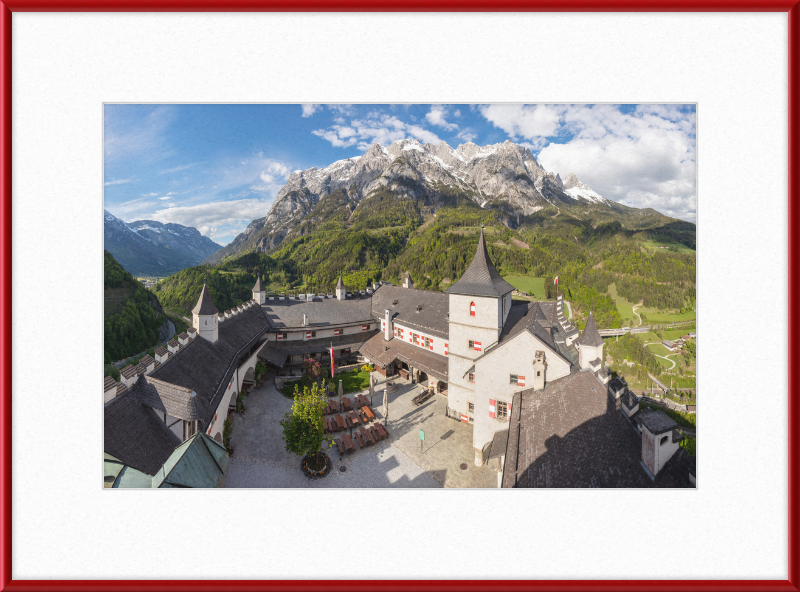 Hohenwerfen Castle - Great Pictures Framed