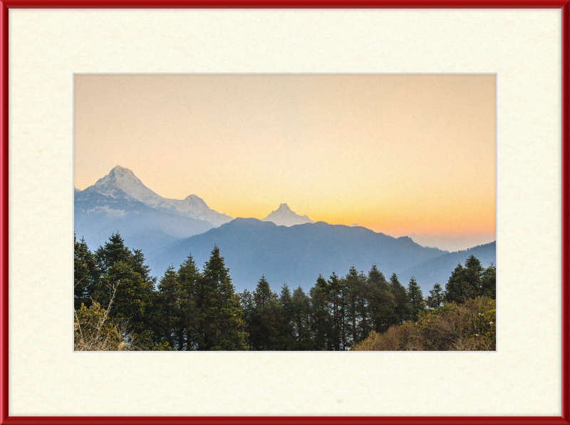 The Annapurna Range, Nepal - Great Pictures Framed