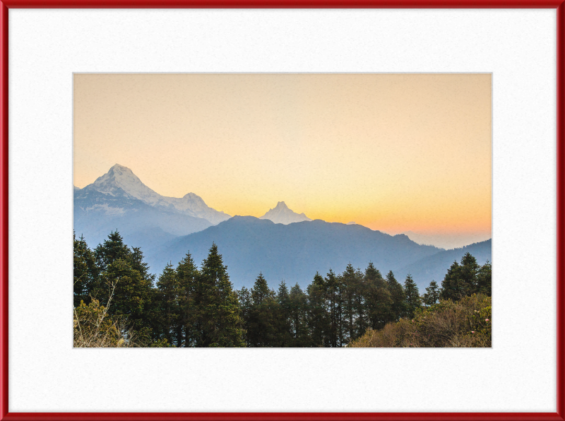 The Annapurna Range, Nepal - Great Pictures Framed