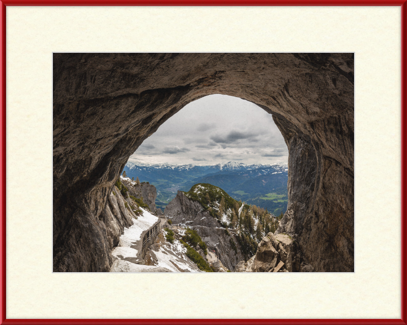 Eisriesenwelt Cave in Austria's Tennen Mountains - Great Pictures Framed