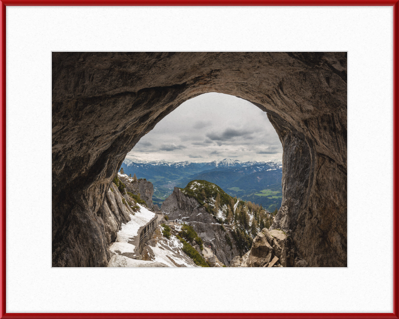 Eisriesenwelt Cave in Austria's Tennen Mountains - Great Pictures Framed