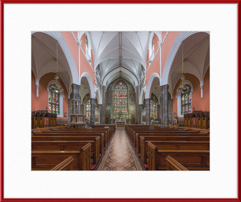 St Patrick's Church Nave 2, Dundalk, Ireland - Great Pictures Framed