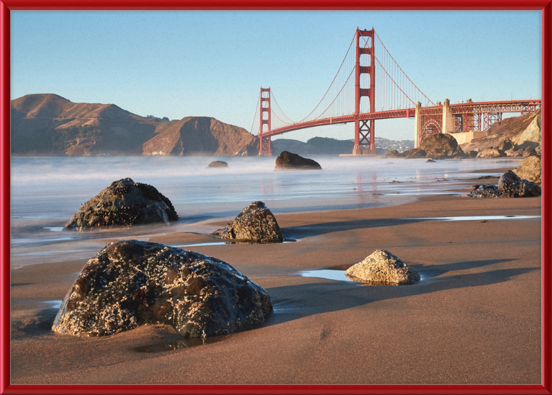 Golden Gate Bridge from Marshall's Beach - Great Pictures Framed